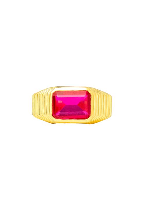 Anillo Chevalier Fucsia