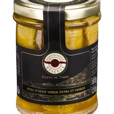 Filets de Thon à l'Huile d'Olive vierge Extra & Vanille