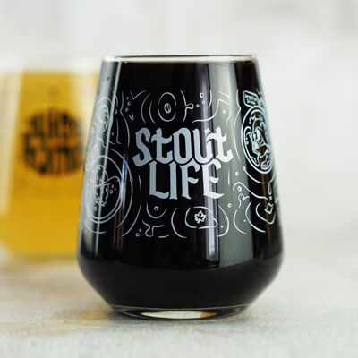Stout Life - Bicchiere Mencia RocksTumbler da 16,05 once