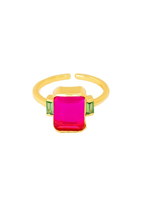 Anillo Mystere Fucsia