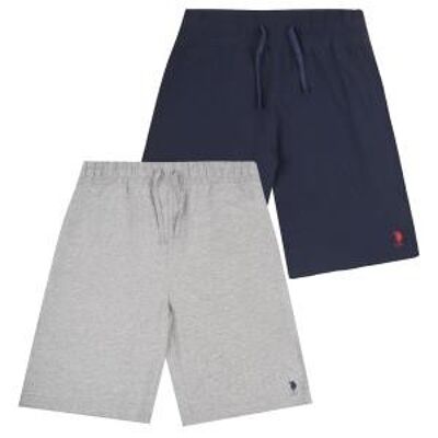 U.S. Polo Assn. 2 Pack Lounge Shorts , Navy Blazer