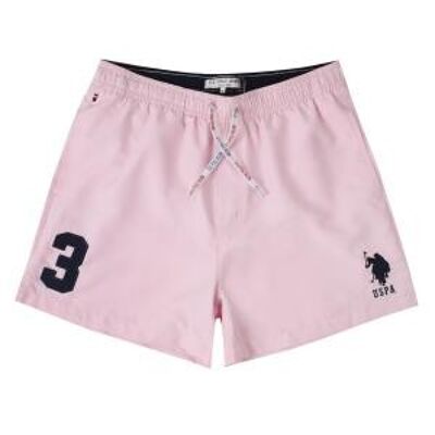 Player 3 Swim Short , Pink