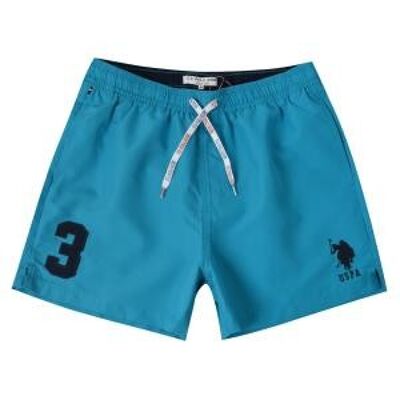 Player 3 Swim Short , Caribbean Sea