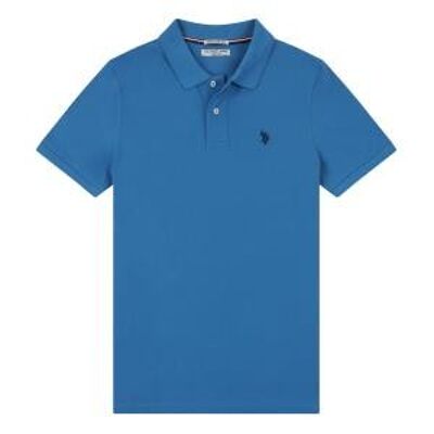 Core Pique Polo Regular Fit , Parisian Blue