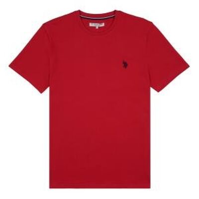 Core Jersey T-Shirt , Tango Red