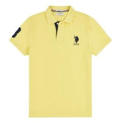 Player 3 Polo Regular Fit , Popcorn