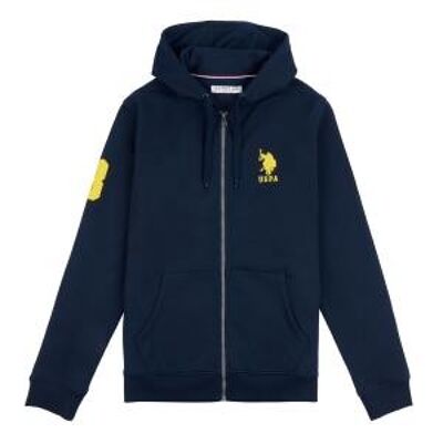 Player 3 BB Hoodie , Navy Blazer Yellow DHM