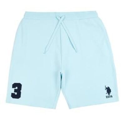 Player 3 LB Sweat Short , Blue Glow