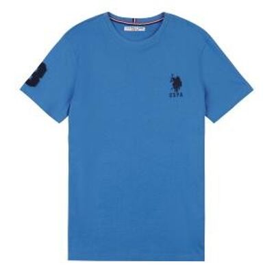 Large DHM T-Shirt , Parisian Blue