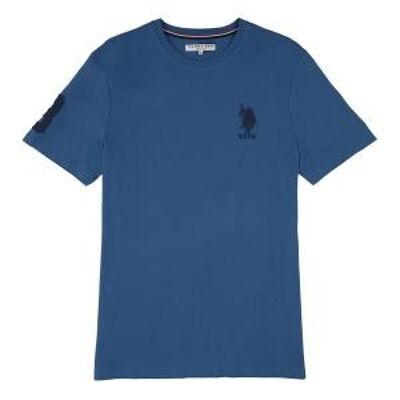 Large DHM T-Shirt , True Blue