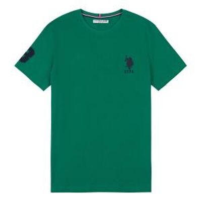 Large DHM T-Shirt , Ultramarine Green