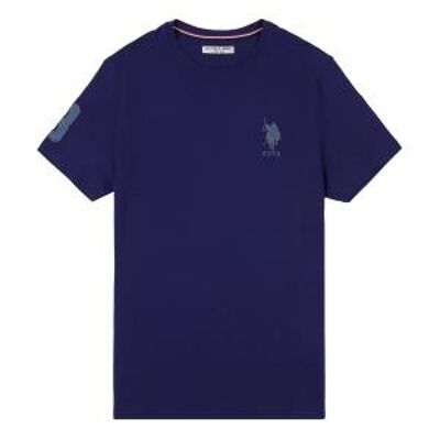 Large DHM T-Shirt , Blue Print
