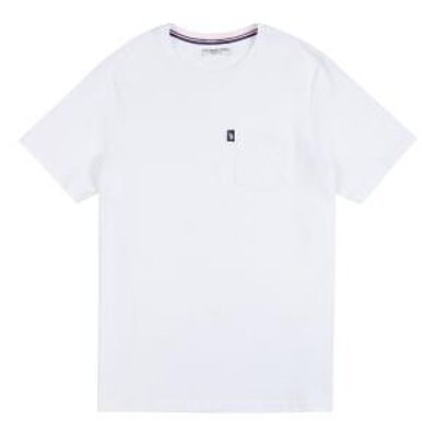 Oversized Pocket T-Shirt , Bright White