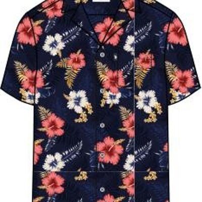 Hawaiian SS Shirt , Navy Blazer