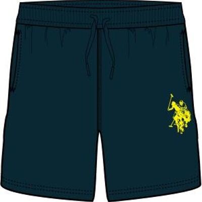 12CM DHM LB Shorts , Navy Blazer Yellow DHM