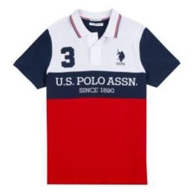True Player Polo Regular Fit , Tango Red