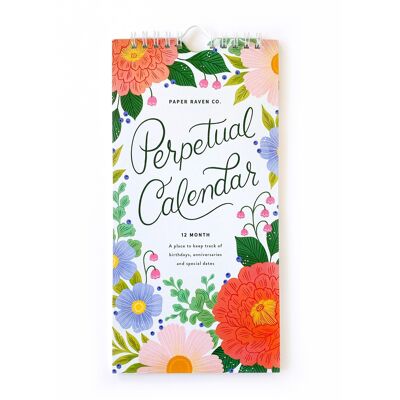 Perpetual Calendar | Birthday Calendar | Diary | Planner