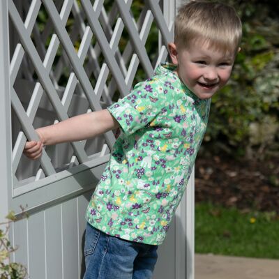 KIDS ALL OVER PRINT T-SHIRT - SPRING MEADOW