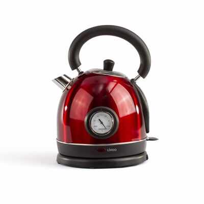 Retro kettle with thermometer