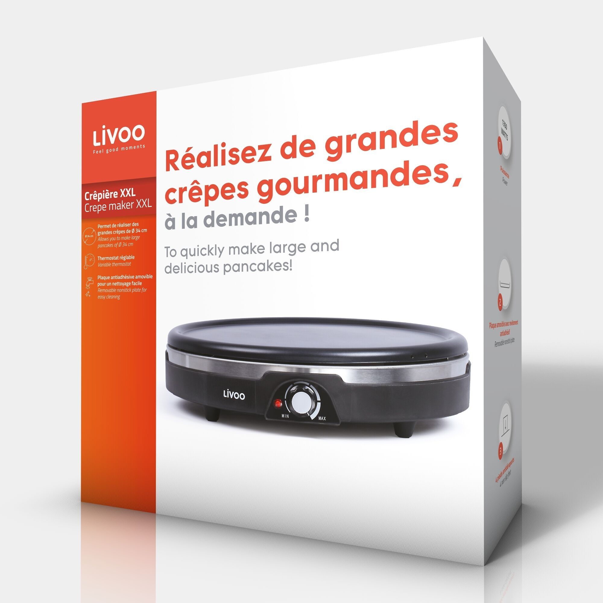 DOC239 Crêpière XXL