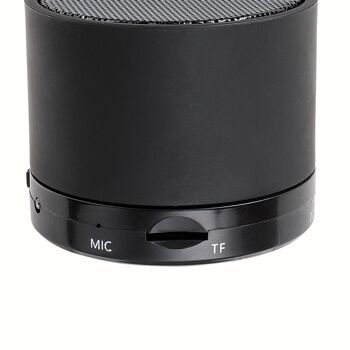 Haut-parleur compatible Bluetooth® noir 6