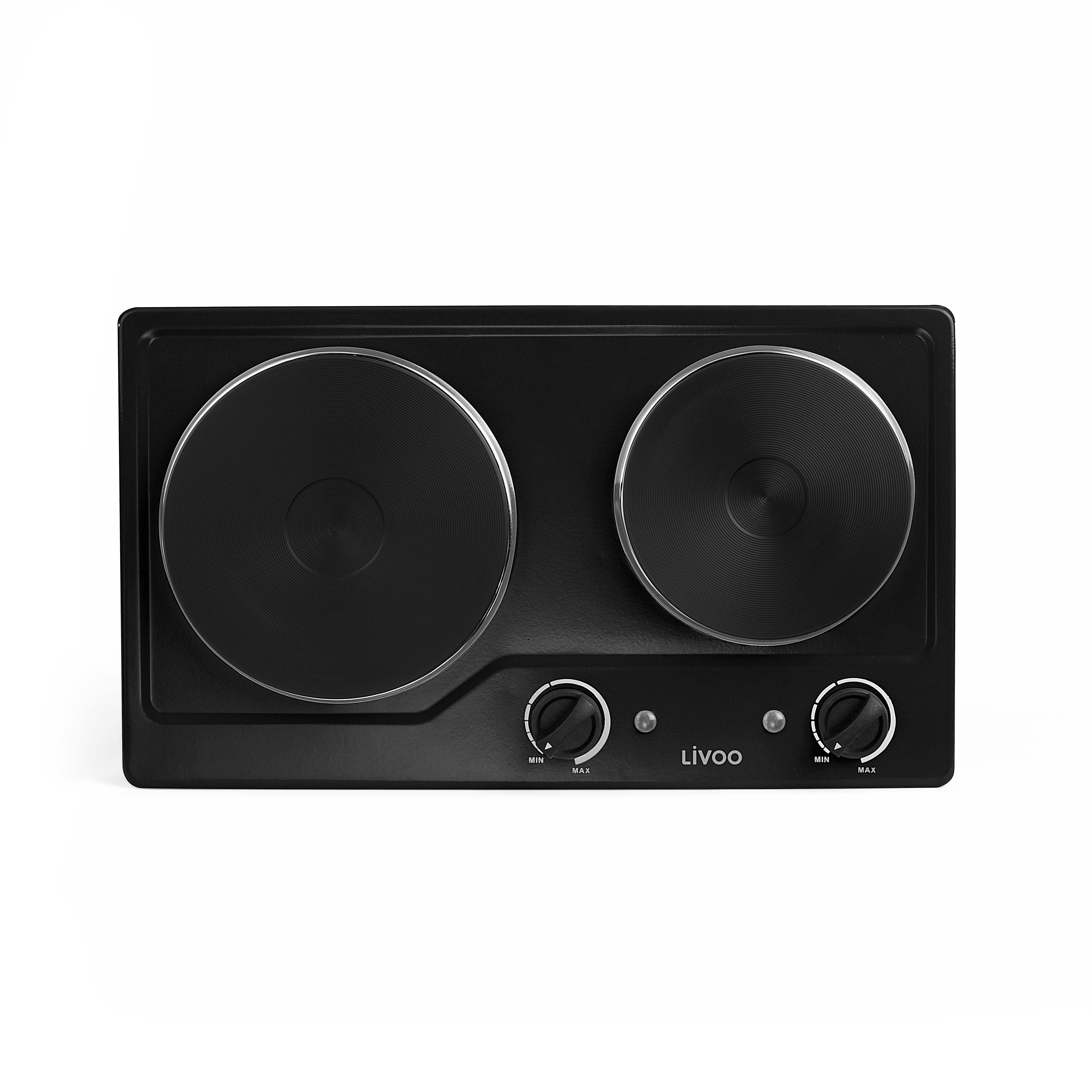 DOC168N - Piano cottura elettrico doppio da incasso