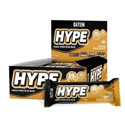 OATEIN HYPE LOW SUGAR PROTEIN BAR, CHOCAHOLIC