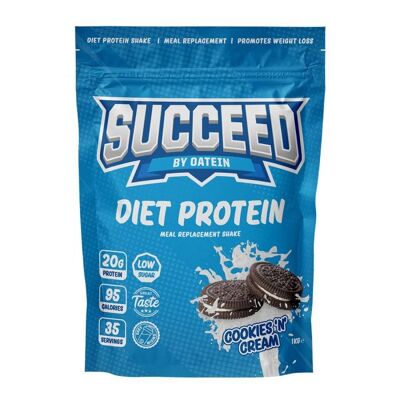OATEIN SUCCEED DIET WHEY PROTEIN, COOKIES AND CREAM