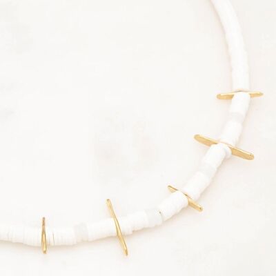 Lagunela Necklace - White Gold