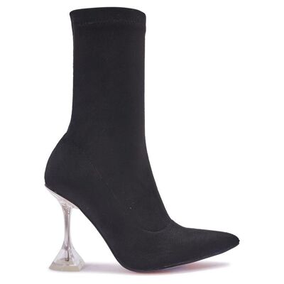 Ankle Boots - BLACK/MICROFIBRE/SYNTHETIC