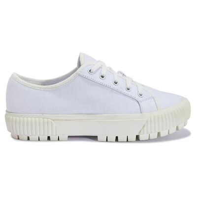 Lace Up Pumps. £5.00 per pair - TOTAL/WHITE/CANVAS/TEXTILE