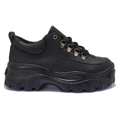 Chunky Trainers - BLACK/PU/SYNTHETIC