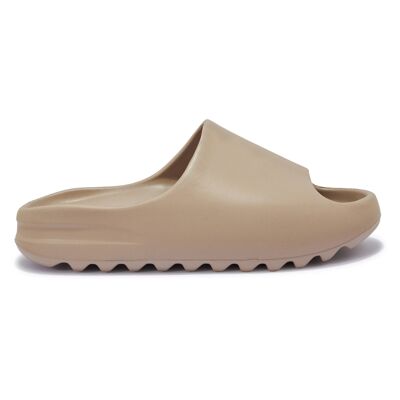 CLEATED SLIP ON MULES - MOCHA/EVA/SYNTHETIC - Z-18 125532