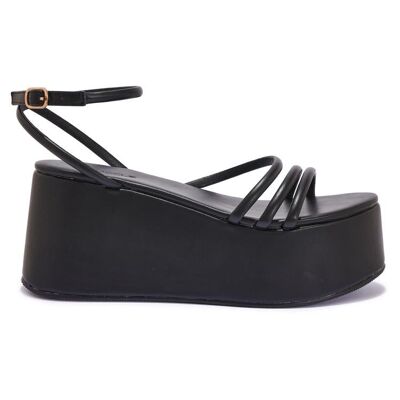 BARELY THERE HIGH WEDGE SANDAL