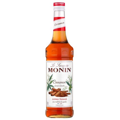 Sirop de Cannelle MONIN pour boissons chaudes et smoothie- Arômes naturels - 70cl