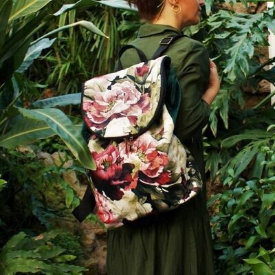 Backpack Rucksack / vegan backpack / black backpack