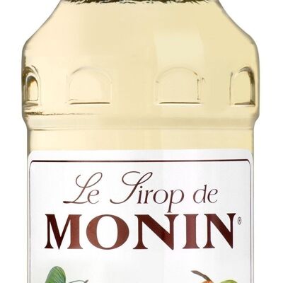 MONIN White Chocolate Flavor Syrup to flavor Mother's Day desserts - Natural flavors - 70cl