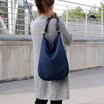 IKS blue bag / casual simple minimal urban city street