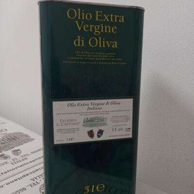 Aceite de Oliva Virgen Extra Italiano - Lata 5L