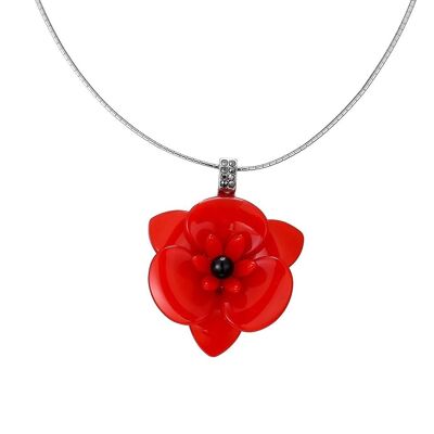 Collier Coquelicot Lila