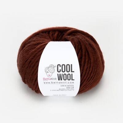 Cool Wool, lana chunky, Chocolate