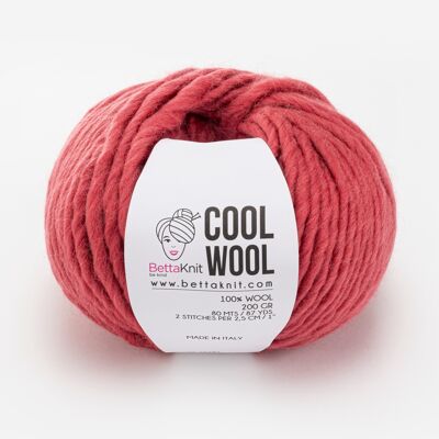 Cool Wool, lana chunky, Marsala