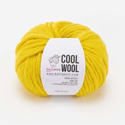Cool Wool, lana chunky, Lemon
