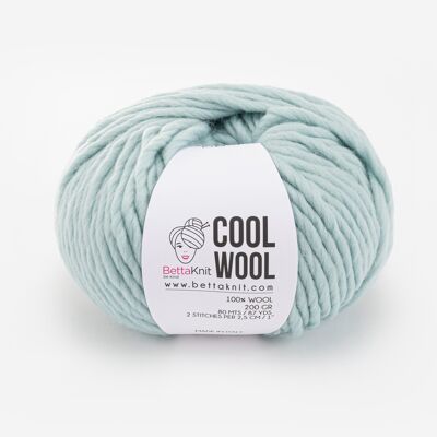 Cool Wool, lana chunky, Aquamarine