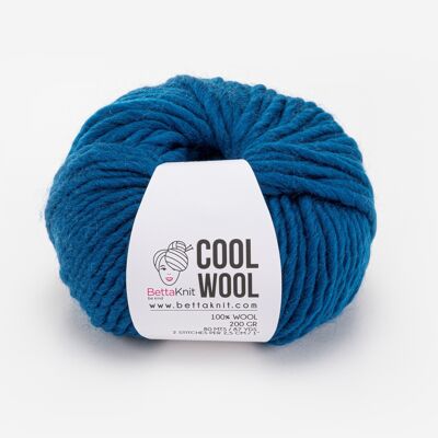 Cool Wool, lana chunky, Deep Blue