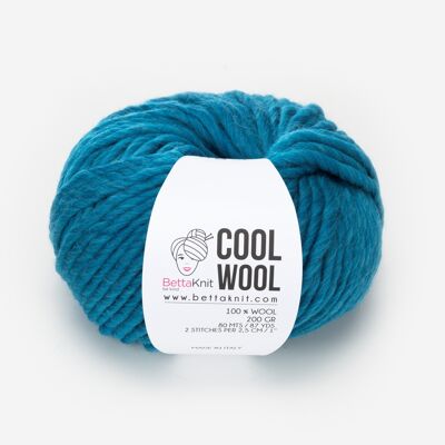 Cool Wool, lana chunky, Peacock