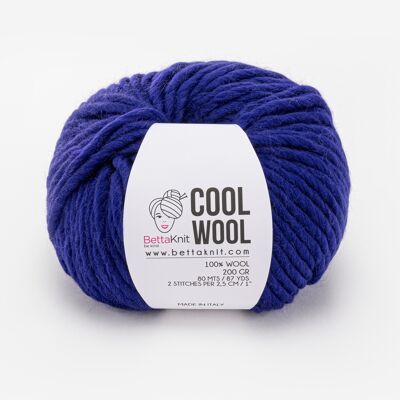 Cool Wool, lana chunky, Cobalt