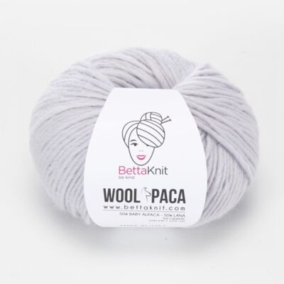 Woolpaca, lana alpaca, Pearl