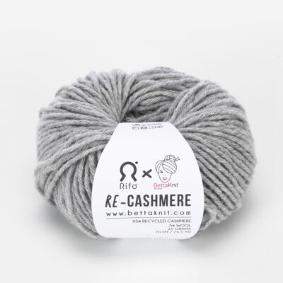 Re-Cashmere, cashmere riciclato, Lime Grey