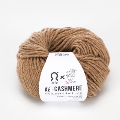 Re-Cashmere, cashmere riciclato, Cork Beige